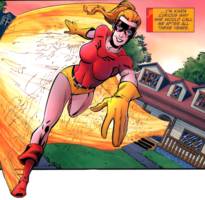 JESSE QUICK Jesse Chambers Justice League of America (DC Universe) Custom Action Figure