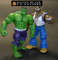 Tyrone Cash a.k.a. Ultimate Leonard Williams (Marvel Select) Custom Action Figure [Tyrone Cash Custom Figure by Davey Blaze Customs]