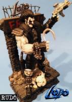 Lobo The Main Man (DC Direct) Custom Action Figure [Hooked on ya!]