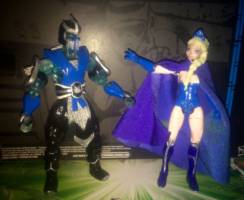 Sub-Zero (Mortal Kombat) Custom Action Figure [Ice maker batlle!!!]