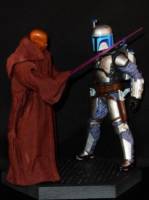 STAR WARS Jedi Master Mace Windu 3.0  6" (Star Wars Clone Wars) Custom Action Figure