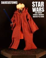 STAR WARS JEDI knight master PLO KOON 2.0 6" (Star Wars Clone Wars) Custom Action Figure