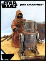Jawa Encampment (Star Wars) Custom Diorama / Playset