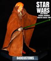 STAR WARS JEDI knight master SAESEE TINN 2.0 6" (Star Wars Clone Wars) Custom Action Figure [CUSTOM STAR WARS BLACK SERIES 6" 1:12TH SCALE JEDI KNIGHT MASTER COUNCIL MEMBER SAESEE TINN]