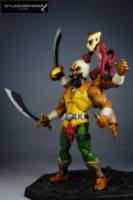RA-JAR raging multi armed warrior (Masters of the Universe) Custom Action Figure