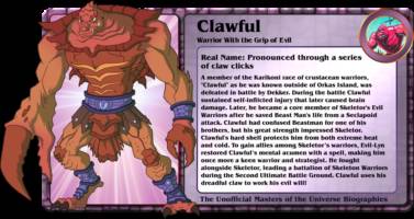 CLAWFUL  warrior with the grip of evil (Masters of the Universe) Custom Action Figure