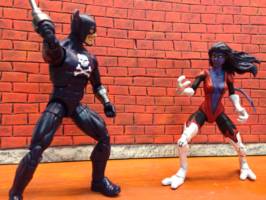 Nocturne (Marvel Legends) Custom Action Figure [Nocturne VS Grim Reaper]