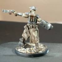 Veteran Hell'ington Captain (Original) Custom Miniature / Figurine