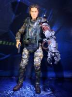 Nathan "Rad" Spencer as Colonial Marine. (Aliens) Custom Action Figure