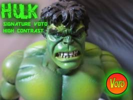 Hulk (High Contrast/Head Swapper) (Marvel Legends) Custom Action Figure