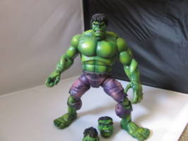Hulk (High Contrast/Head Swapper) (Marvel Legends) Custom Action Figure