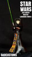 STAR WARS JEDI knight master LUMINARA UNDULI 6" (Star Wars Clone Wars) Custom Action Figure [CUSTOM STAR WARS BLACK SERIES 6]