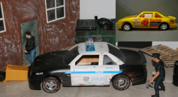 Cop Car (Marvel Legends) Custom Vehicle