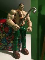 Mike haggar (Marvel vs Capcom) Custom Action Figure [Respect the pipe]