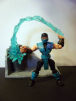 Super Hero Masher Sub-Zero (Mortal Kombat) Custom Action Figure