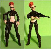 Aurra Sing : Sniper (Star Wars) Custom Action Figure