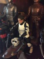 Unmasked Speeder Bike Rider (Star Wars) Custom Action Figure