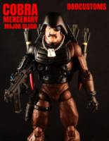 COBRA Mercenary Major Bludd 6" 1:12TH SCALE (G.I. Joe) Custom Action Figure
