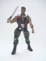 John Matrix (Commando) Custom Action Figure [John Matrix custom action figure with knife]