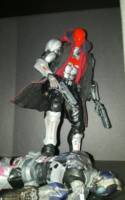 Red Hood Play Arts Kai (Batman - Arkham Knight) Custom Action Figure