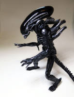 ALIEN  'Big Chap' Black Dome Darkhorse style Comics Style (Aliens) Custom Action Figure
