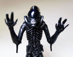 ALIEN  'Big Chap' Black Dome Darkhorse style Comics Style (Aliens) Custom Action Figure