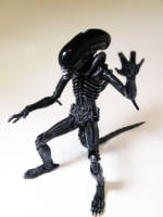 ALIEN  'Big Chap' Black Dome Darkhorse style Comics Style (Aliens) Custom Action Figure