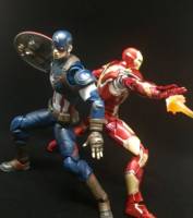 SH Figuarts Captain America Shield Magnet Modification (Avengers) Custom Action Figure
