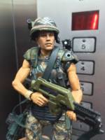 Four as Colonial Marine (Aliens) Custom Action Figure [Four as Colonial Marine]