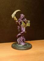 Female Wraith (Original) Custom Miniature / Figurine [Side shot]