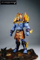FIRE ARMOR SKELETOR evil lord of fire and destruction!!! (Masters of the Universe) Custom Action Figure