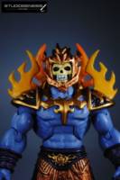 FIRE ARMOR SKELETOR evil lord of fire and destruction!!! (Masters of the Universe) Custom Action Figure