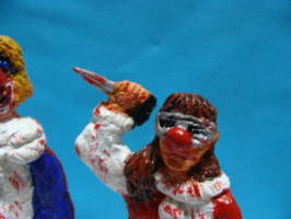 Halloween Slasher Girl ,MM2( Figurine) (Halloween) Custom Miniature / Figurine [Head and shoulders]