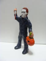 Halloween Slasher,MM 1,No.2(Figurine) (Halloween) Custom Miniature / Figurine [Left view]