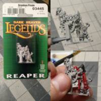 Drunken Pirate (Original) Custom Miniature / Figurine [WIP]