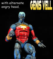 Genis Vell (Marvel Legends) Custom Action Figure [Alternate angry head]