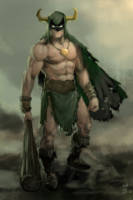 MIGHTY MIGHTOR Tor (DC Universe) Custom Action Figure