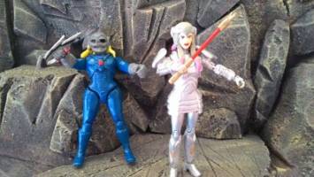 Queen Ahames (Power Rangers) Custom Action Figure [Hidler Soldier & Ahames]