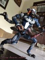 Man-spider venom symbiote (Marvel Legends) Custom Action Figure