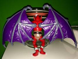 Firebrand / Red Arremer (Capcom) Custom Action Figure [Back]