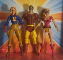 LIBERTY BELLE Libby Lawrence All-Star Squadron member (DC Universe) Custom Action Figure