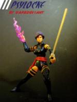 Psylocke (Marvel Universe) Custom Action Figure