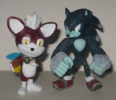 3 inch Chip minifigure (Sonic) Custom Miniature / Figurine
