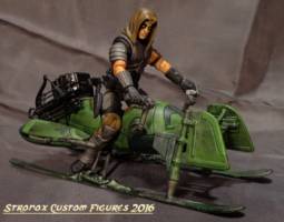 Zartan with Swamp Skier (G.I. Joe) Custom Action Figure