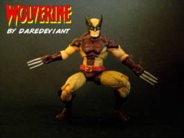 Wolverine Brown Costume (Marvel Universe) Custom Action Figure