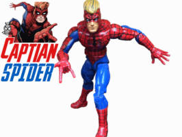 Captain Spider-Man / Flash Thompson (Marvel Legends) Custom Action Figure
