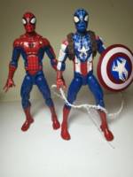 The American Spider-Man 1.0 (Marvel Legends) Custom Action Figure [Comparison]