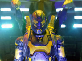 Yellow Jacket & Ant-Man Marvel Legends (Marvel Legends) Custom Action Figure [Close Up]