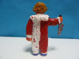 Halloween Slasher Boy,MM3no.2 (Figurine) (Halloween) Custom Miniature / Figurine [Little Mike,back view]