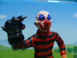 Clownie Krueger MC12,No.2 (Figurine) (Original) Custom Miniature / Figurine [Closer,top shot]